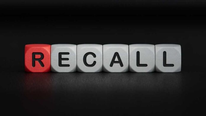 Recall alert